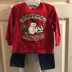 Christmas shirt with jeans